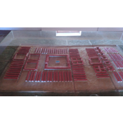 Mqueta del campamento