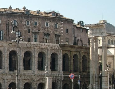 Teatro Marcelo y Templo de Apolo Sosiano